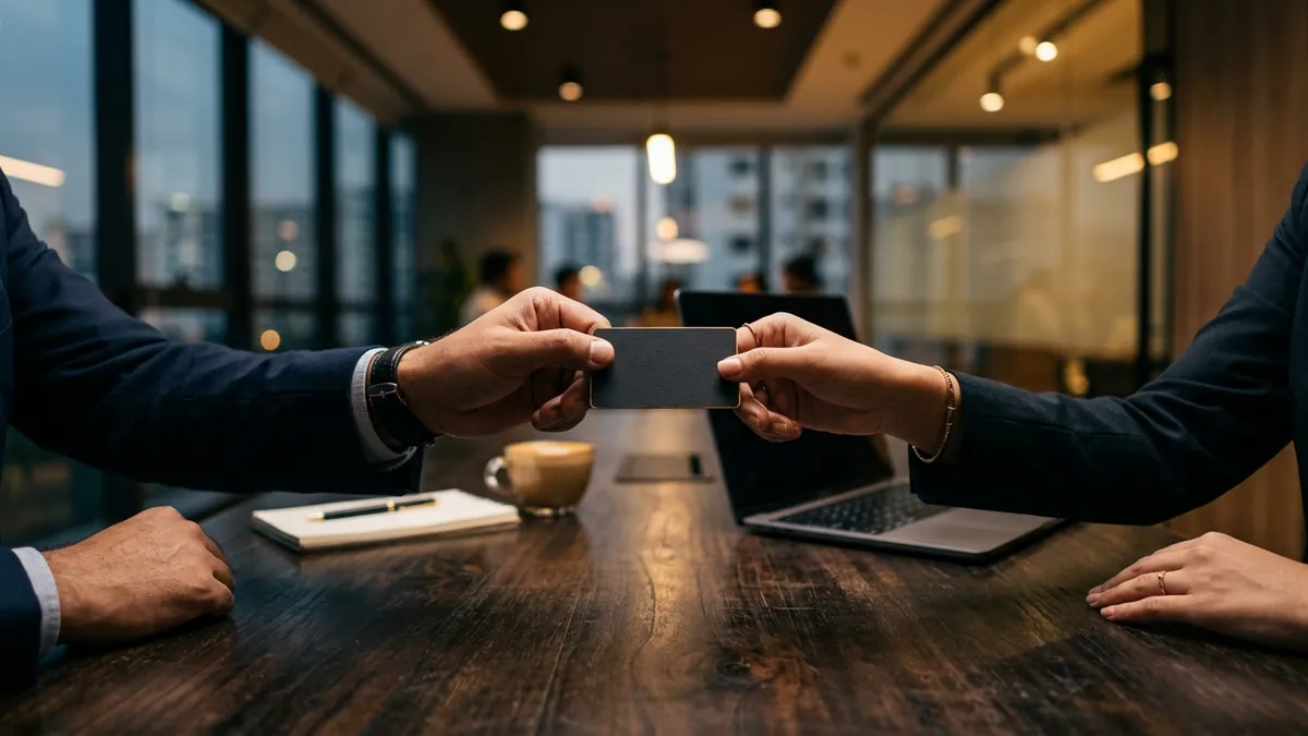 Why Your Business Cards Still Cannot Close the Gap — Design & Identity article by Abhijit JK, brand and business growth consultant