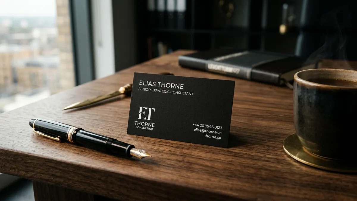 Why Your Business Card Still Decides If You Get the Deal — Design & Identity article by Abhijit JK, brand and business growth consultant