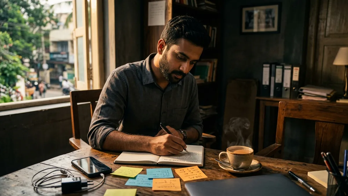 How to Build a Content Calendar That Actually Gets Done — Social Media article by Abhijit JK, brand and business growth consultant