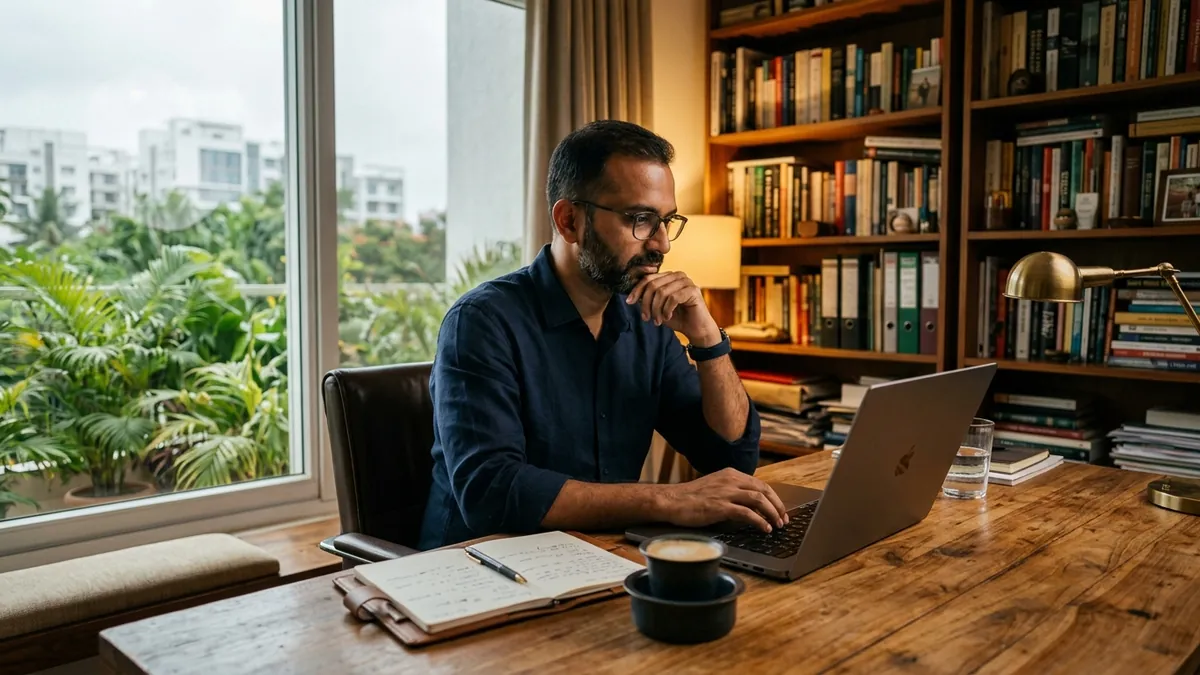 Why Founders Who Post on LinkedIn Get More Clients — Social Media article by Abhijit JK, brand and business growth consultant