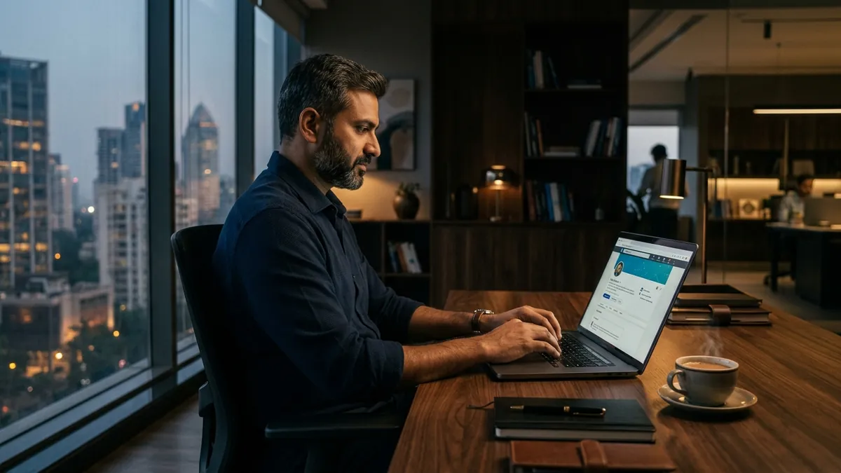 How to Use LinkedIn to Get B2B Clients in India — Social Media article by Abhijit JK, brand and business growth consultant