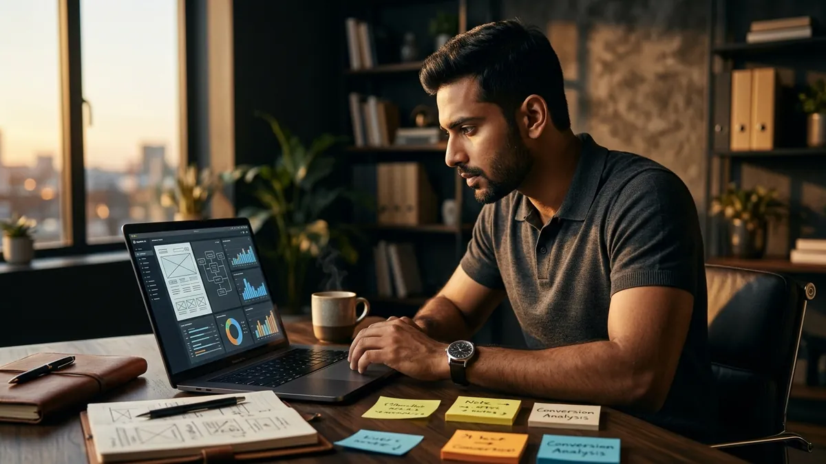 Why Your Landing Page Gets Clicks But No Calls — Website & SEO article by Abhijit JK, brand and business growth consultant