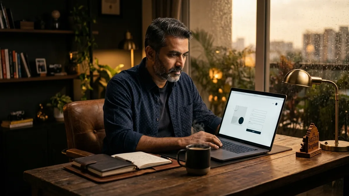 Why Your Landing Page Gets Clicks But No Enquiries — Website & SEO article by Abhijit JK, brand and business growth consultant