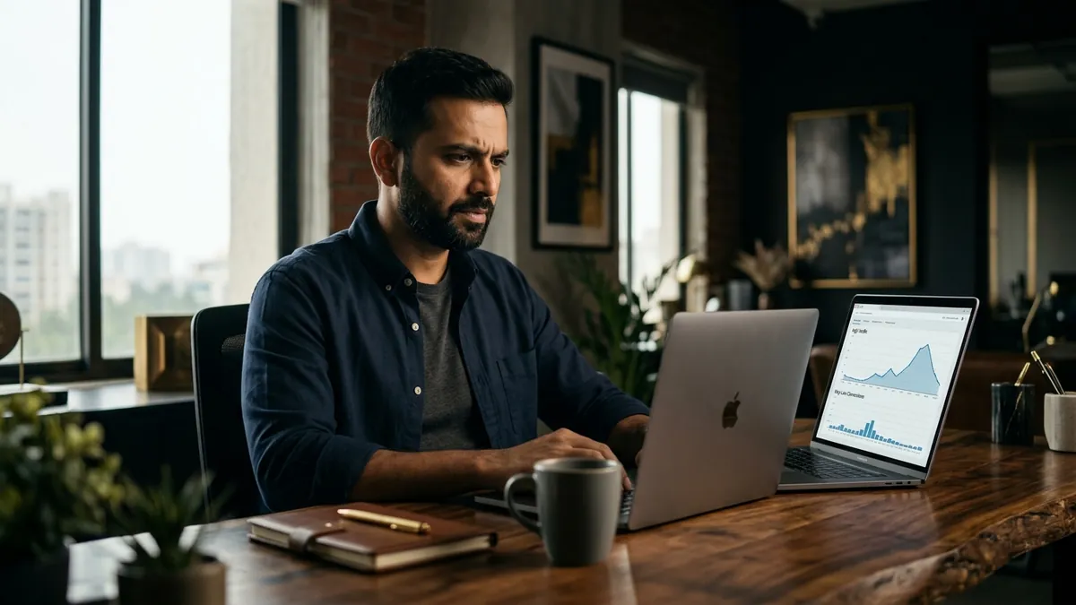 Why Your Landing Page Gets Traffic But Zero Enquiries — Website & SEO article by Abhijit JK, brand and business growth consultant