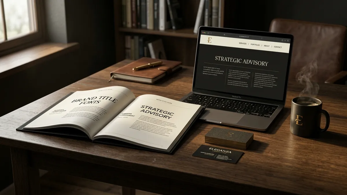 Why Your Typography Is Quietly Undermining Your Brand — Design & Identity article by Abhijit JK, brand and business growth consultant