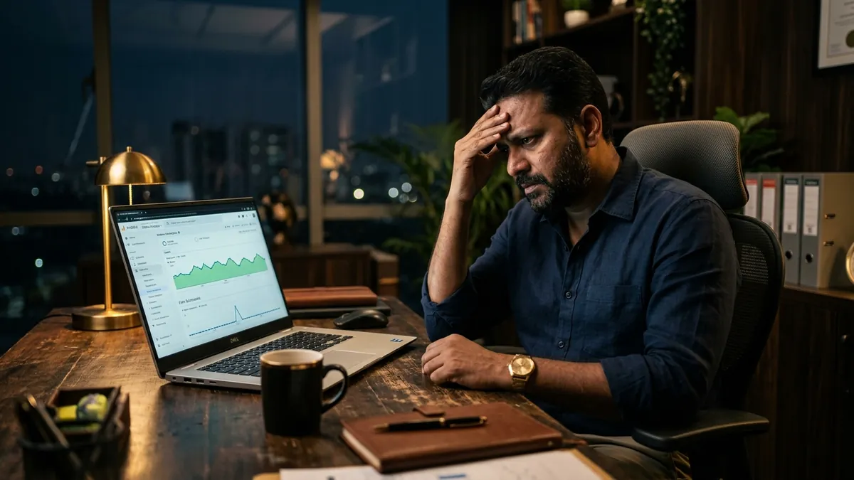 Why Your Website Gets Traffic But Zero Enquiries — Website & SEO article by Abhijit JK, brand and business growth consultant