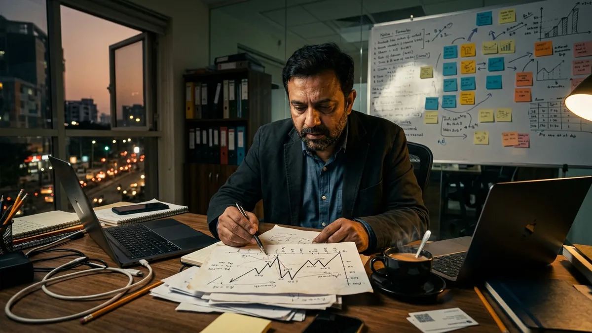 Why Your Business Grows in Bursts but Never Steadily — Business Growth article by Abhijit JK, brand and business growth consultant