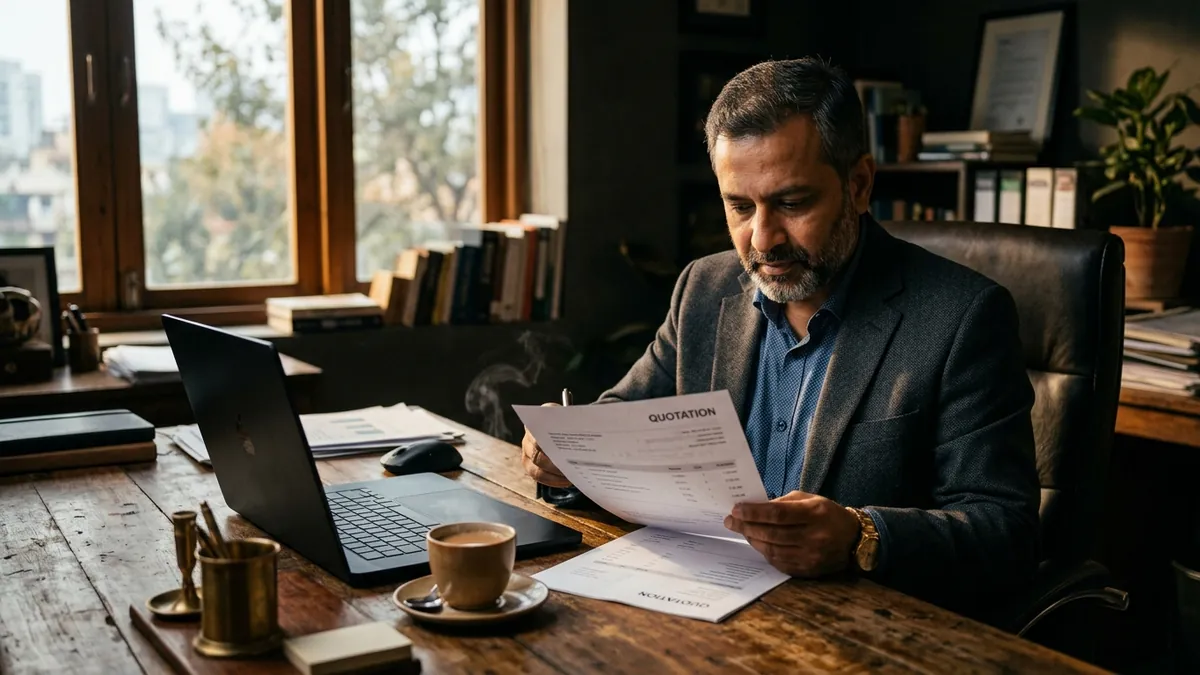 Why Your Business Quote Gets Ignored After You Send It — MSME & Founder Advice article by Abhijit JK, brand and business growth consultant
