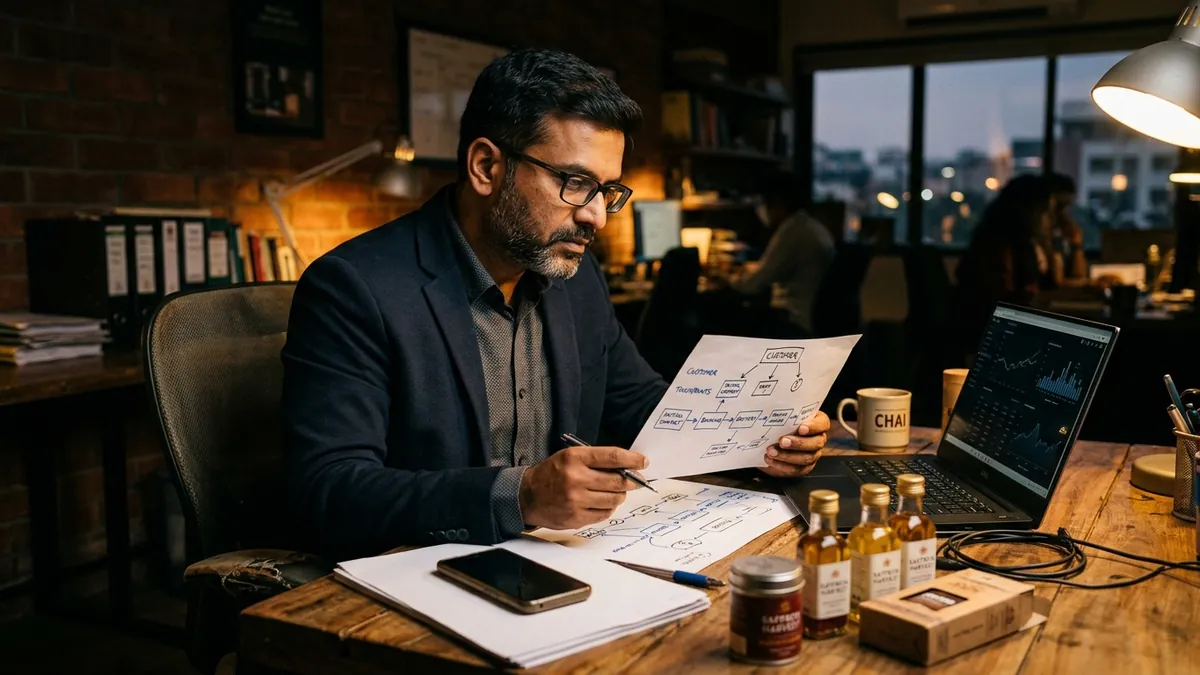 Why Your Customer Journey Ends Before the First Sale — Business Growth article by Abhijit JK, brand and business growth consultant