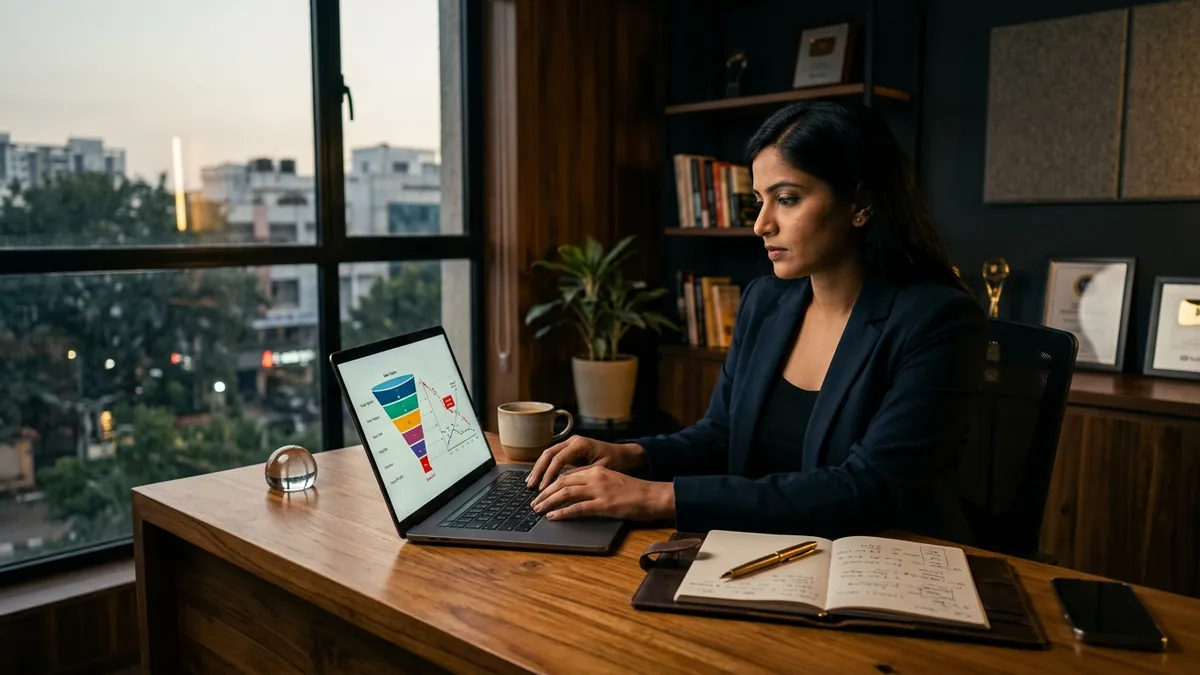 Why Your Sales Funnel Leaks After the First Enquiry — Business Growth article by Abhijit JK, brand and business growth consultant