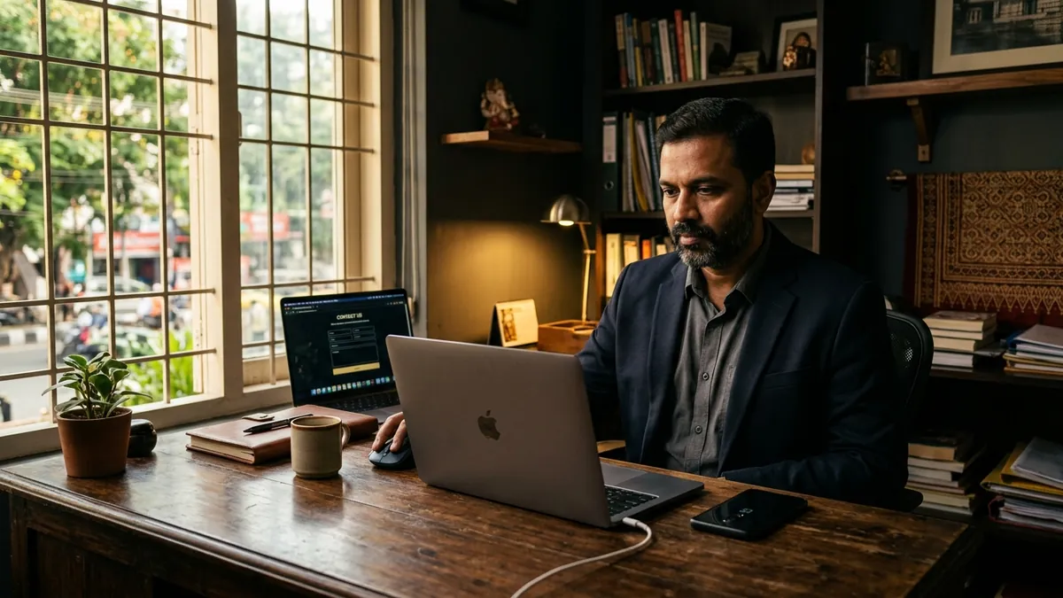 Why Your Website Contact Page Gets No Responses — Website & SEO article by Abhijit JK, brand and business growth consultant
