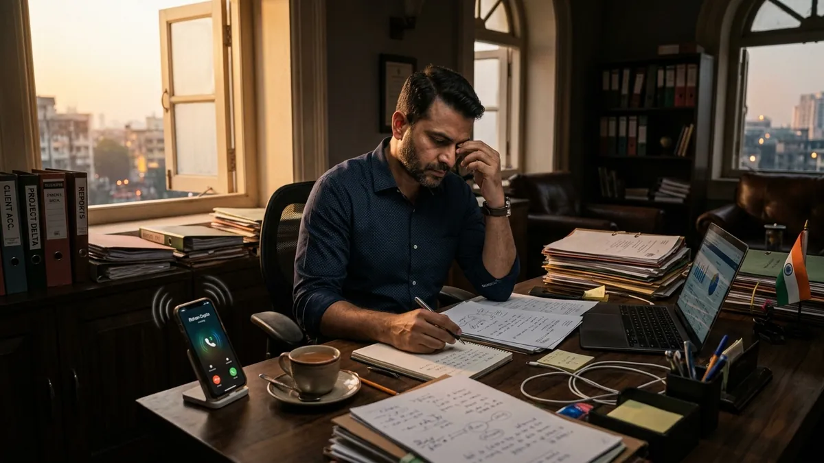 Why Your Business Has No Morning Without You in It — MSME & Founder Advice article by Abhijit JK, brand and business growth consultant