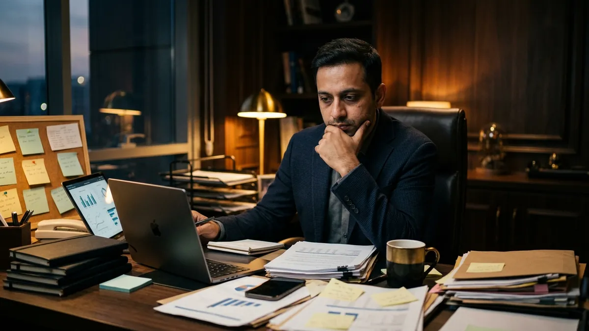 Why Your Business Gets Busy But Never Actually Grows — Business Growth article by Abhijit JK, brand and business growth consultant
