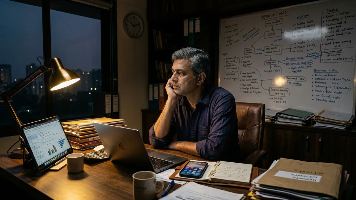 Why Your Business Grows Only When You Are in the Room — MSME & Founder Advice article by Abhijit JK, brand and business growth consultant