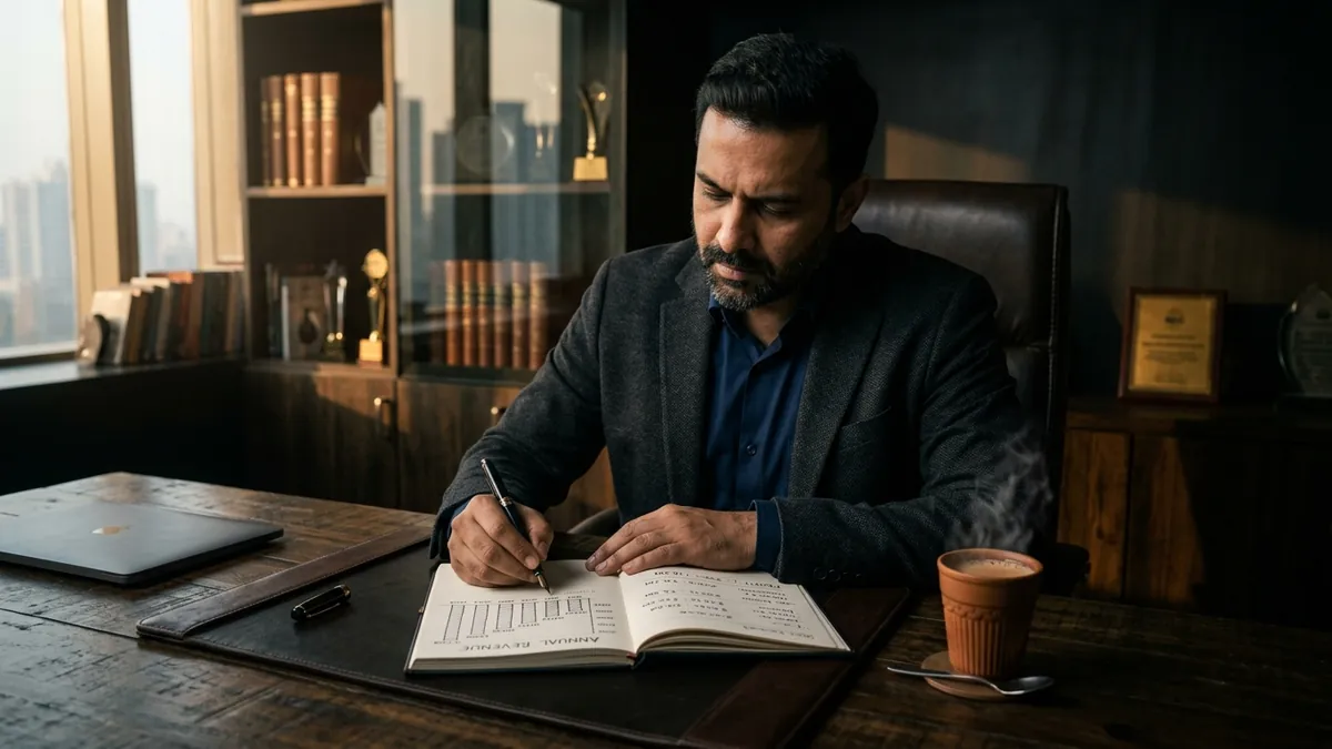 Why Your Business Has No Clear Revenue Goal for the Year — Business Growth article by Abhijit JK, brand and business growth consultant