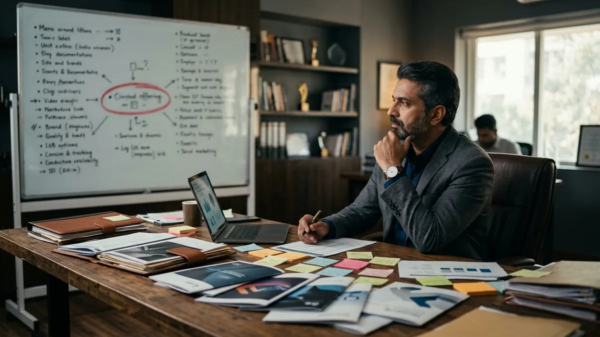 Why Your Business Has Too Many Offerings and No Clear Focus — Business Growth article by Abhijit JK, brand and business growth consultant