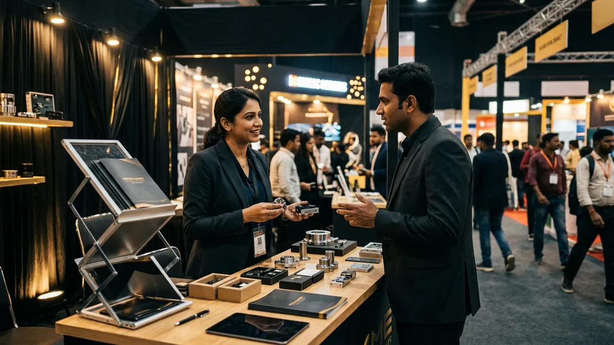 Why Your Exhibition Stall Gets Footfall But No Orders — MSME & Founder Advice article by Abhijit JK, brand and business growth consultant