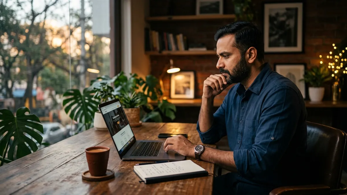 Why Your Homepage Loses Visitors in 8 Seconds — Website & SEO article by Abhijit JK, brand and business growth consultant