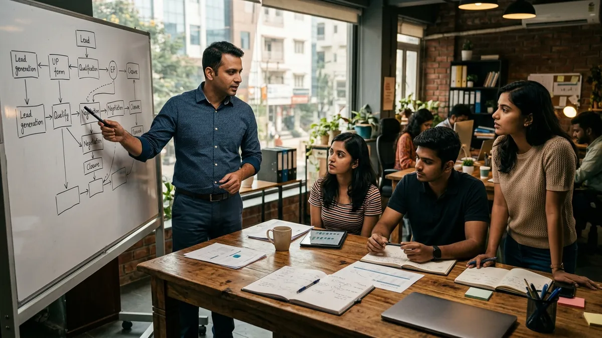 Why Your Staff Cannot Sell Without You in the Room — MSME & Founder Advice article by Abhijit JK, brand and business growth consultant